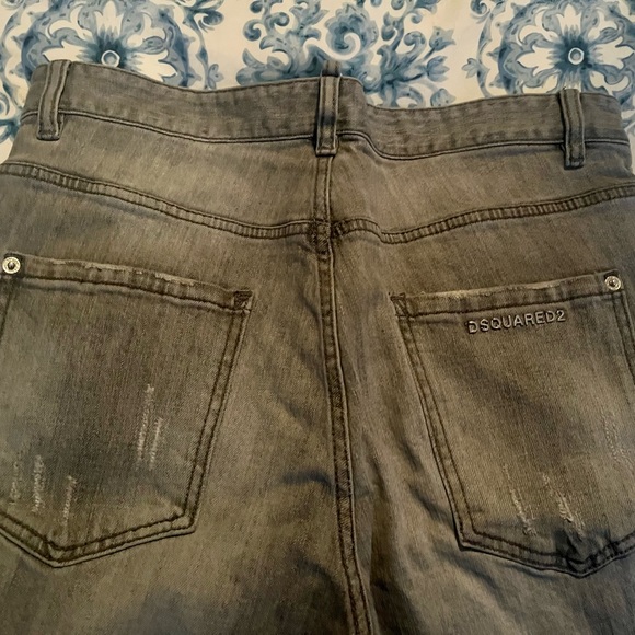 DSquared2 Grey Skinny Jeans - Picture 2 of 9